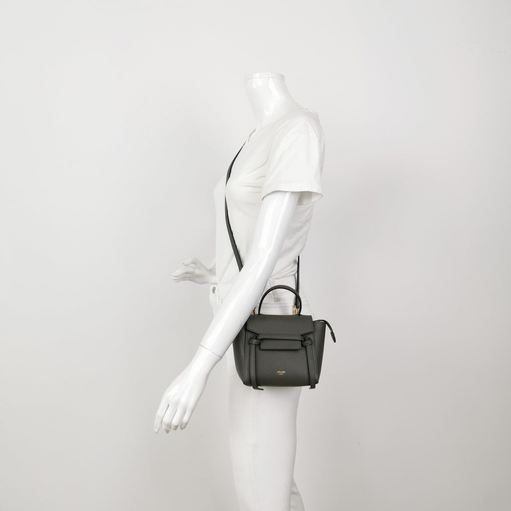 Celine Belt Bag Pico Grained Calfskin