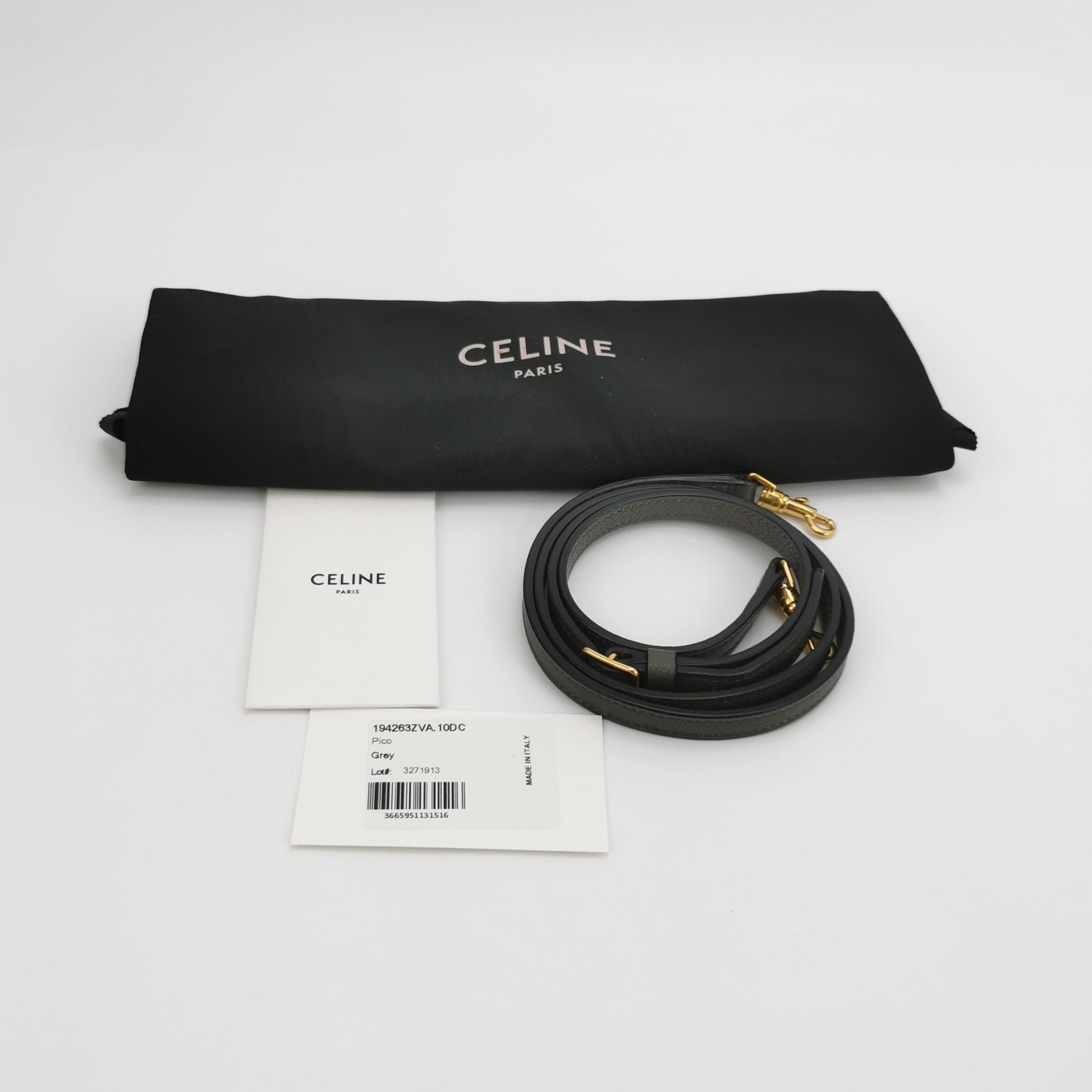 Celine Belt Bag Pico Grained Calfskin