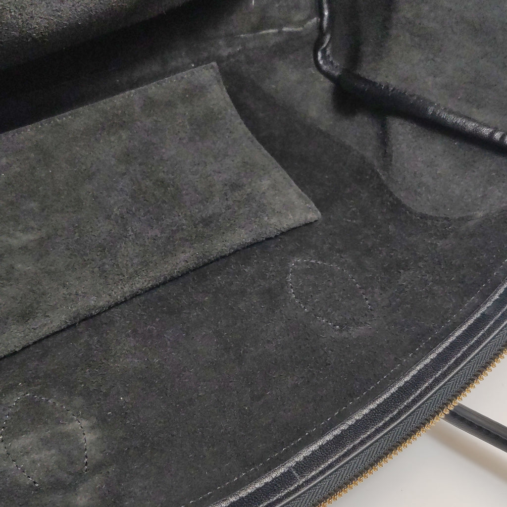 Celine Luggage East West Medium Black
