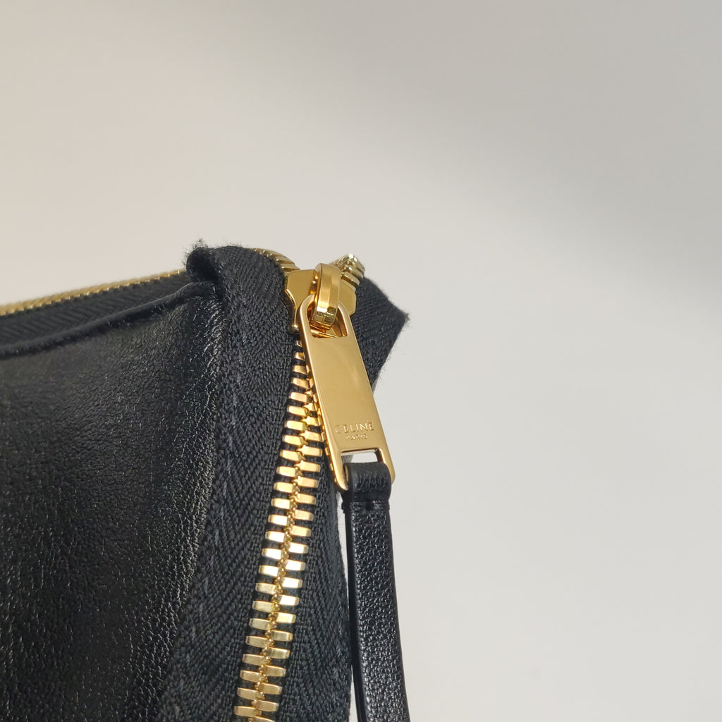 Celine Luggage East West Medium Black