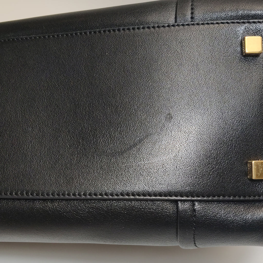 Celine Luggage East West Medium Black
