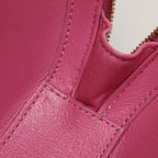 Chanel Round Lambskin Chain Crossbody Pink