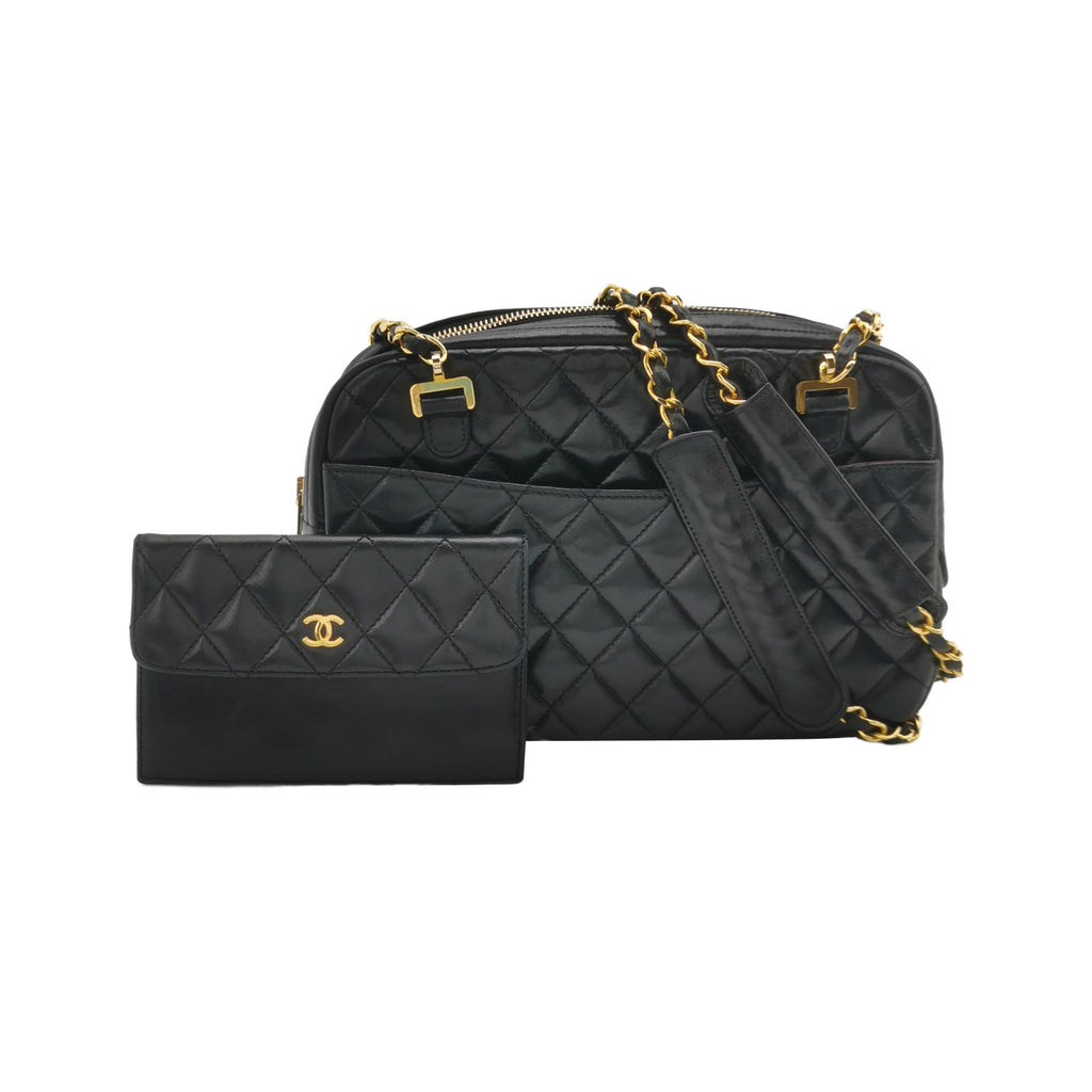 Chanel Camera Bag Lambskin with Pouch