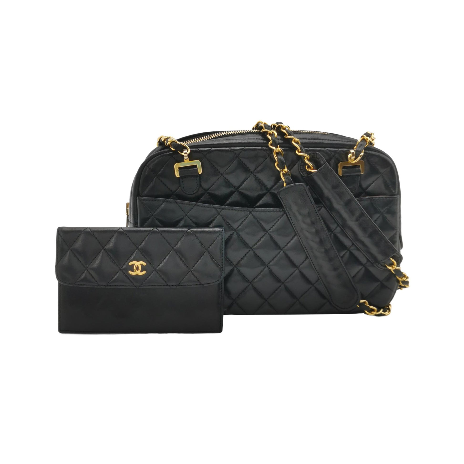 Chanel Camera Bag Lambskin with Pouch