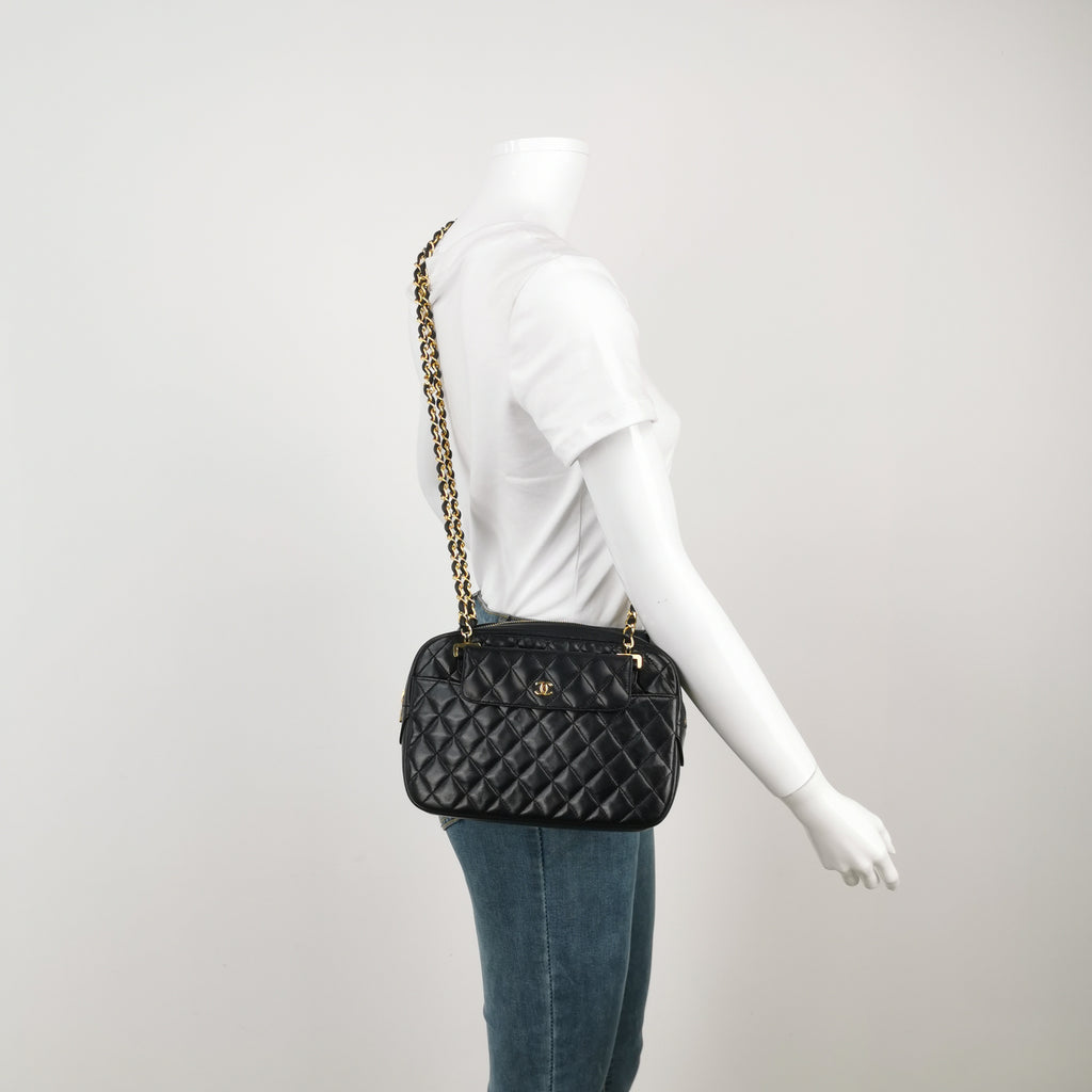 Chanel Camera Bag Lambskin with Pouch