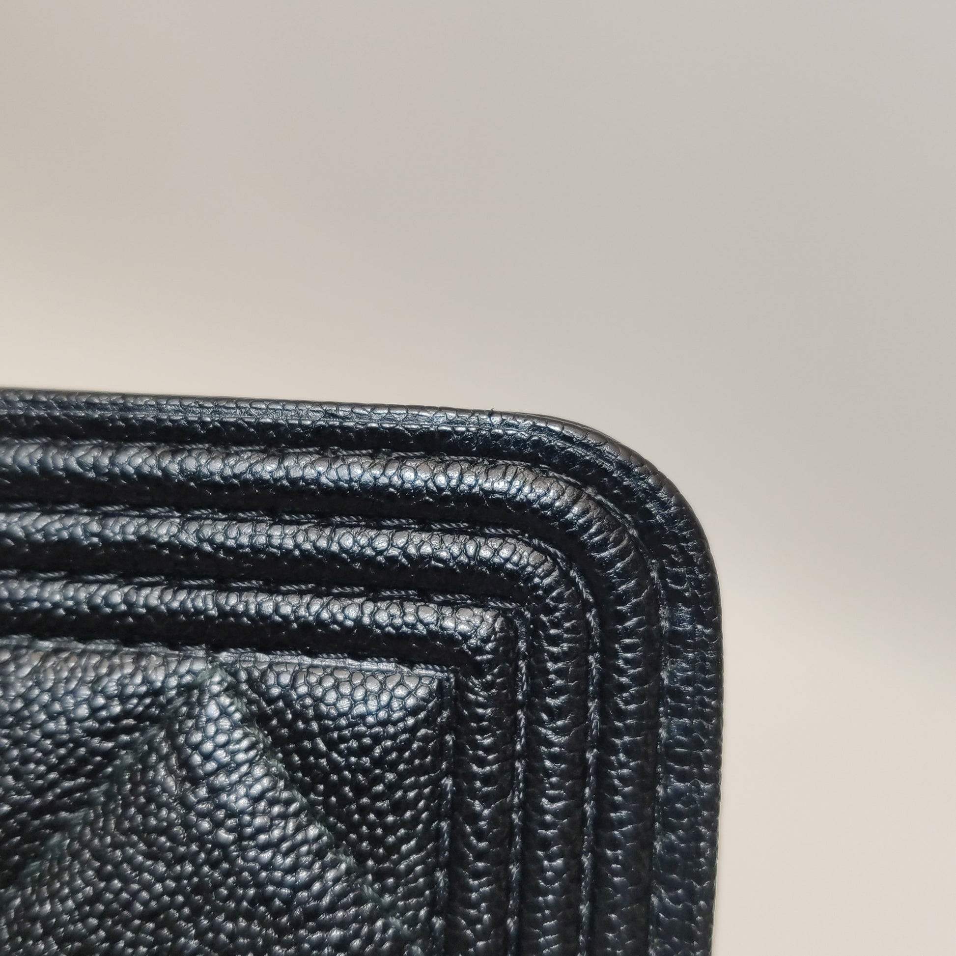 Chanel Boy Wallet On Chain Caviar