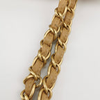 Chanel Wild Stitch Single Flap Beige