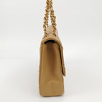 Chanel Wild Stitch Single Flap Beige