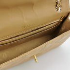 Chanel Wild Stitch Single Flap Beige
