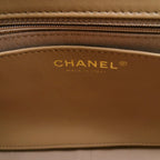 Chanel Quilted Large CC Funky Town Flap Lambskin Beige
