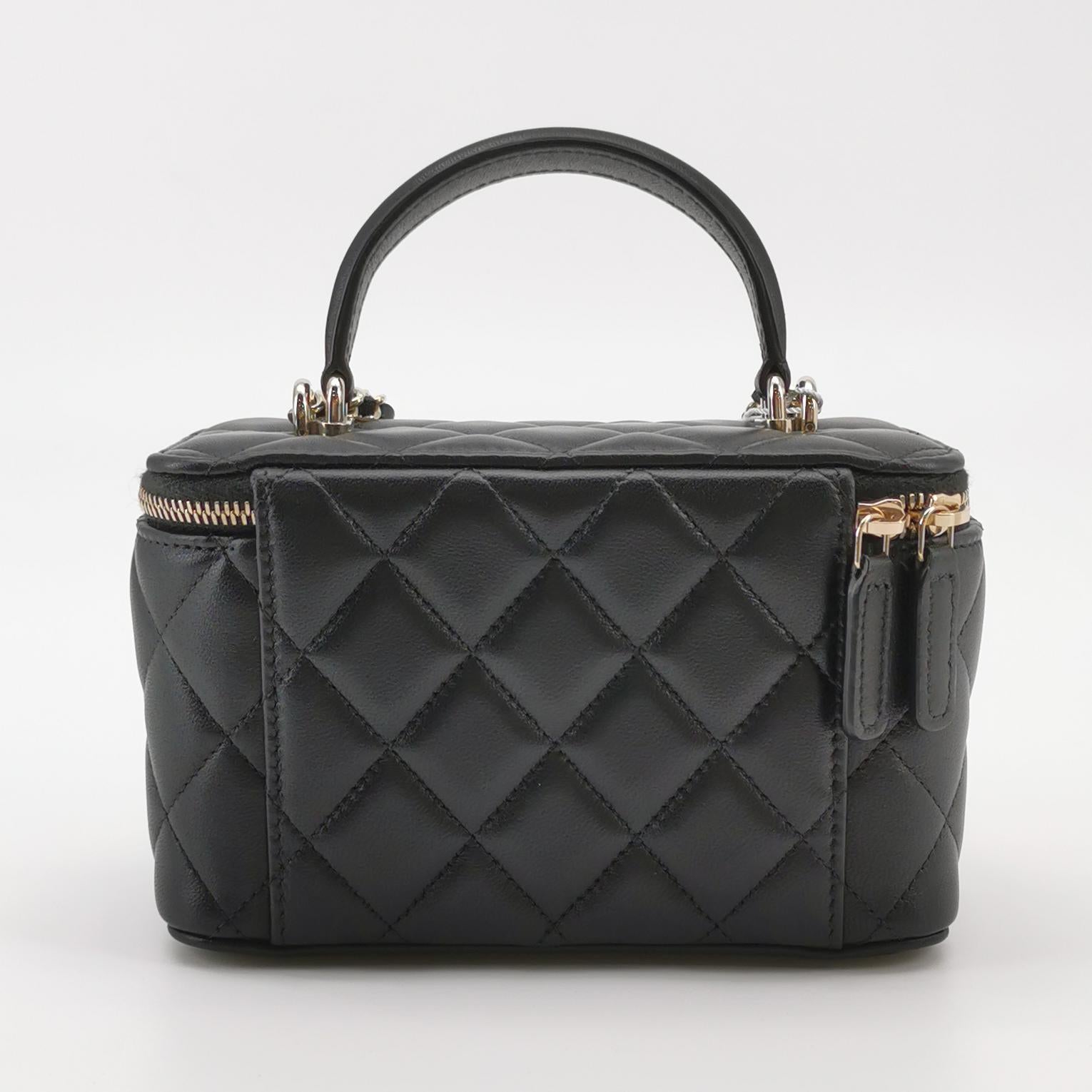 Chanel Top Handle Vanity Case