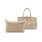 Chanel Executive Cerf Tote Beige Caviar