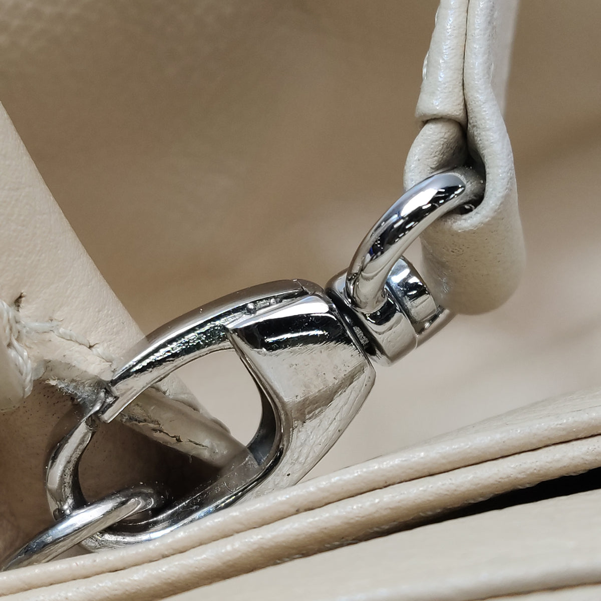 Chanel Executive Cerf Tote Beige Caviar