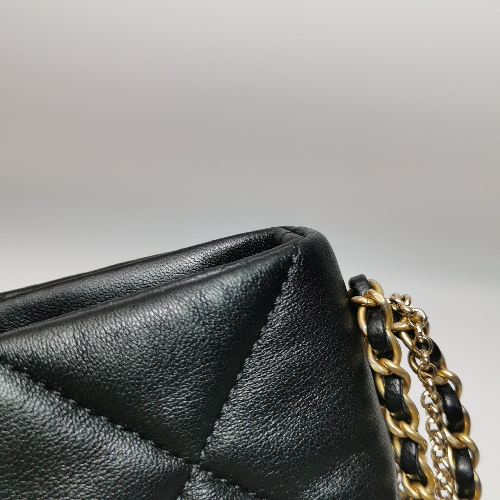 Chanel Crush on Chains Hobo Black