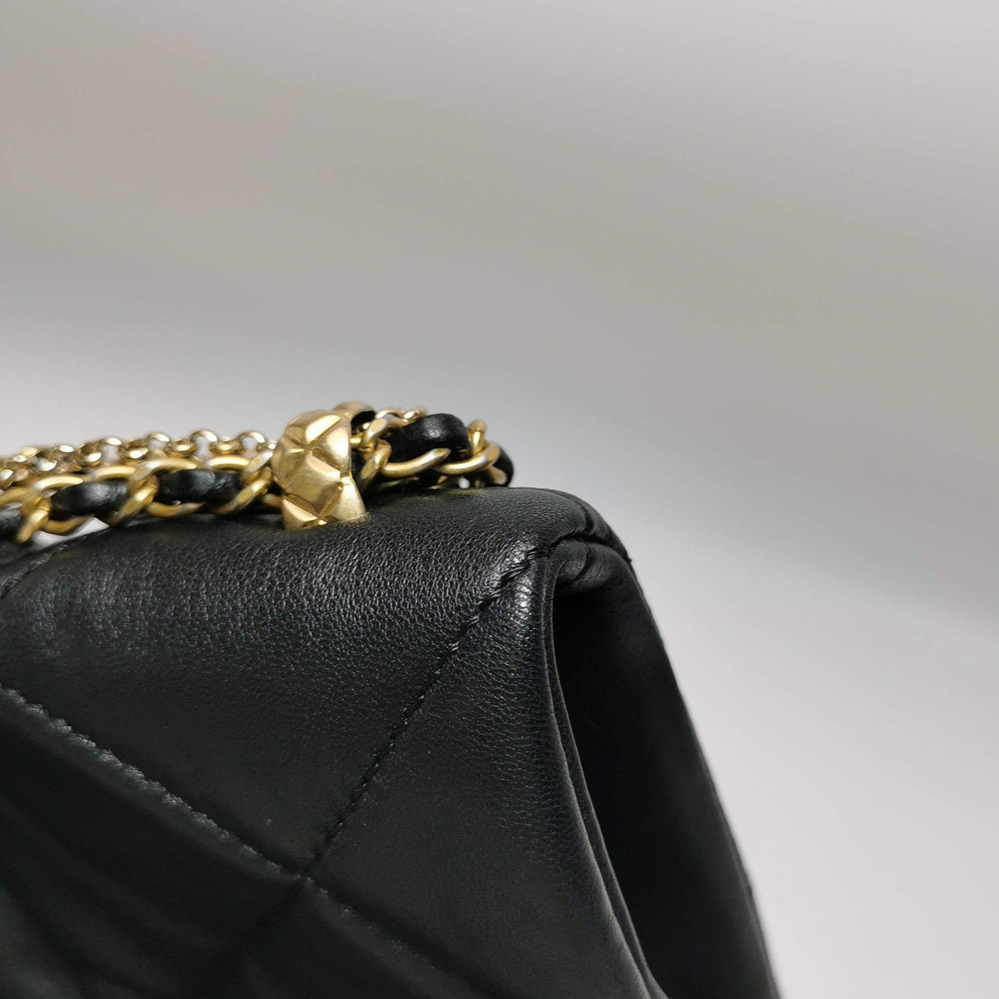 Chanel Crush on Chains Hobo Black
