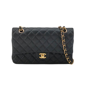 Chanel Classic Double Flap Lambskin Medium Black