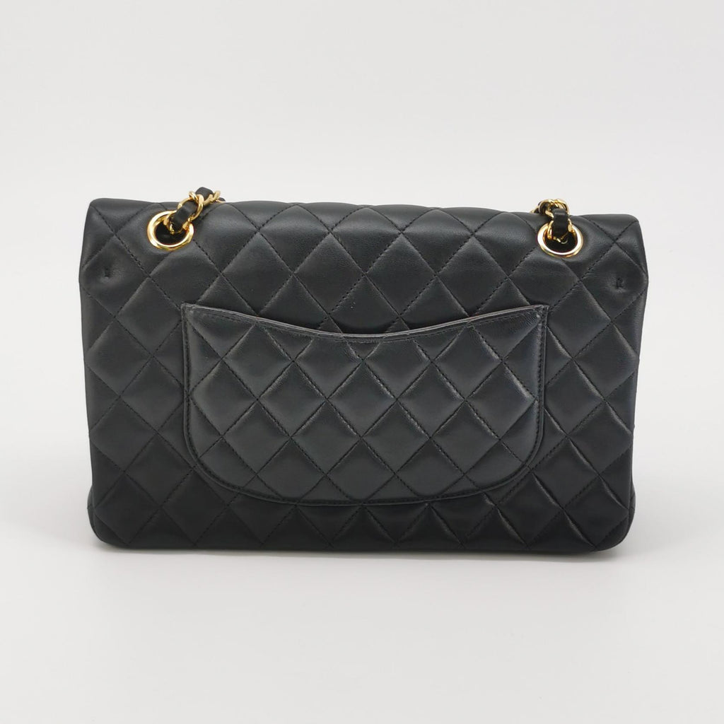 Chanel Classic Double Flap Lambskin Medium Black