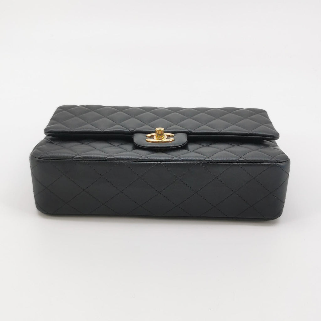 Chanel Classic Double Flap Lambskin Medium Black
