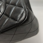 Chanel Classic Double Flap Lambskin Medium Black