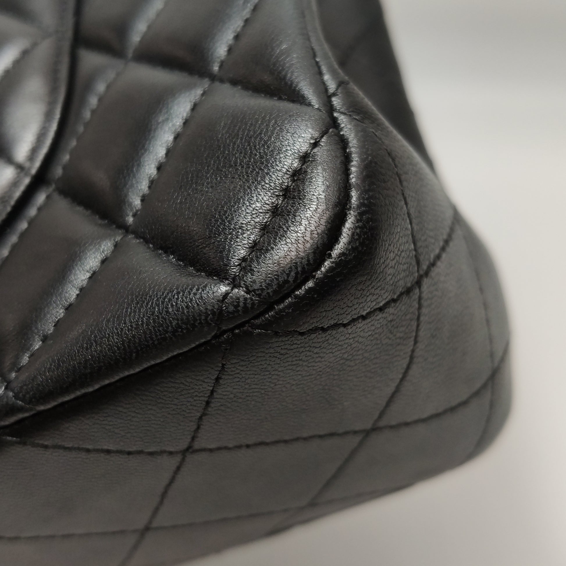 Chanel Classic Double Flap Lambskin Medium Black