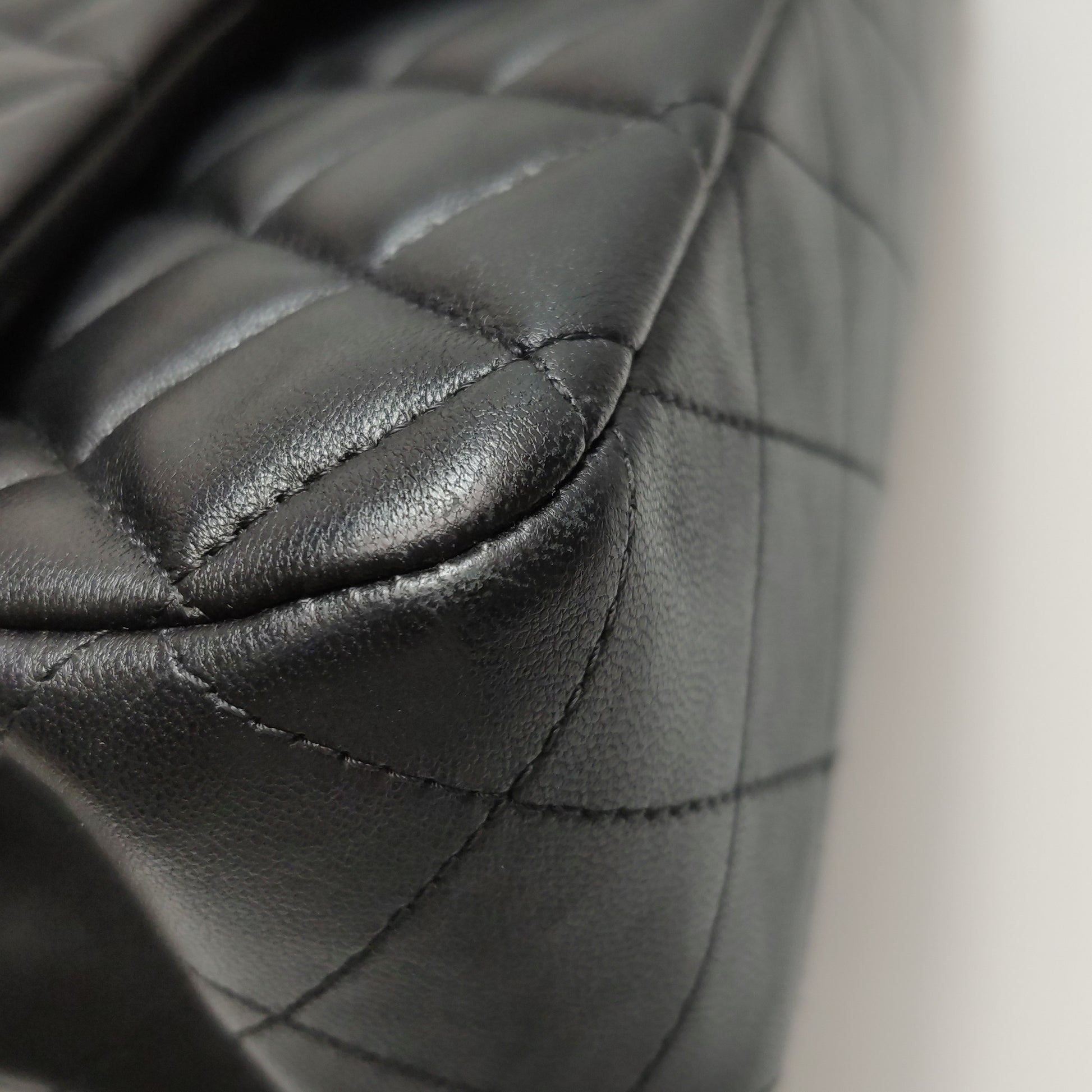 Chanel Classic Double Flap Lambskin Medium Black