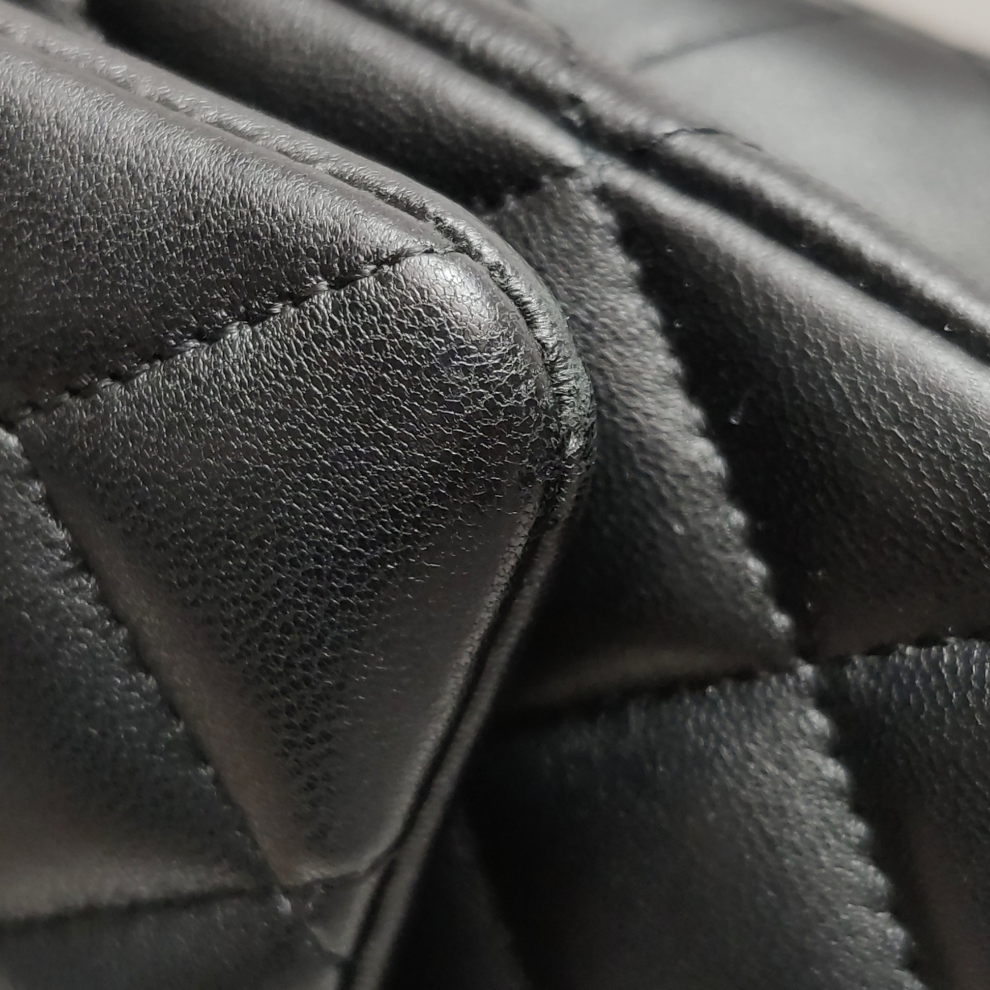 Chanel Classic Double Flap Lambskin Medium Black