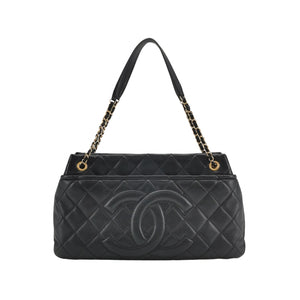 Chanel Timeless CC Soft Shopper Tote Caviar Black