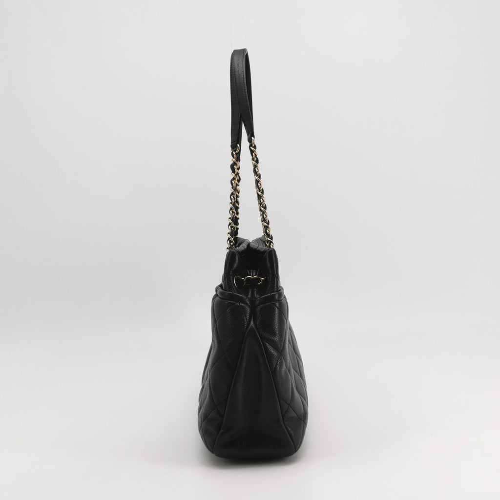 Chanel Timeless CC Soft Shopper Tote Caviar Black
