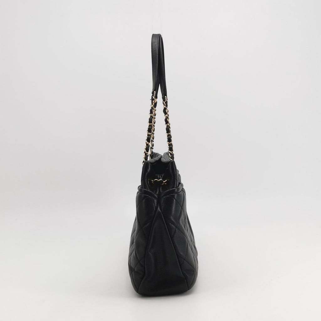 Chanel Timeless CC Soft Shopper Tote Caviar Black
