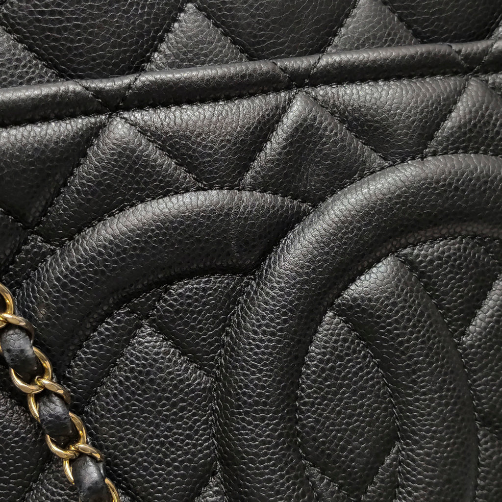 Chanel Timeless CC Soft Shopper Tote Caviar Black