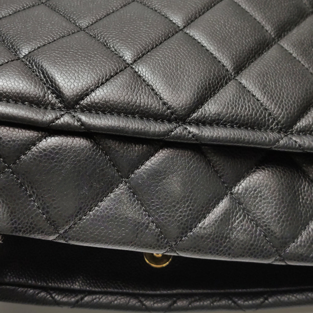 Chanel Timeless CC Soft Shopper Tote Caviar Black