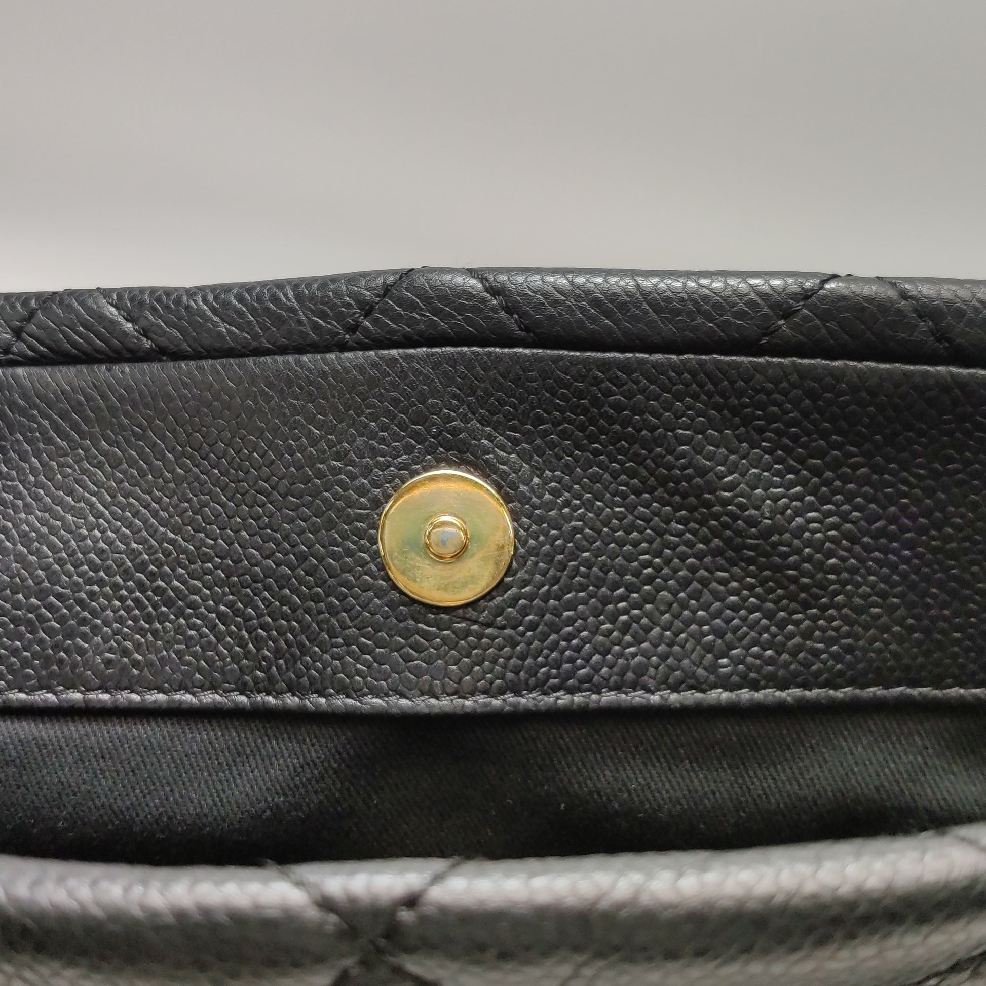 Chanel Timeless CC Soft Shopper Tote Caviar Black