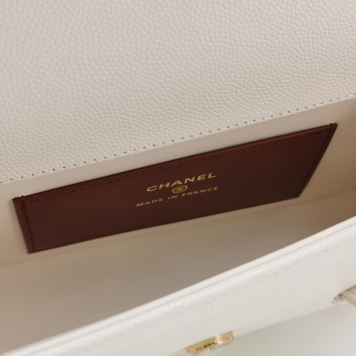Chanel Preppy Coco Mini White