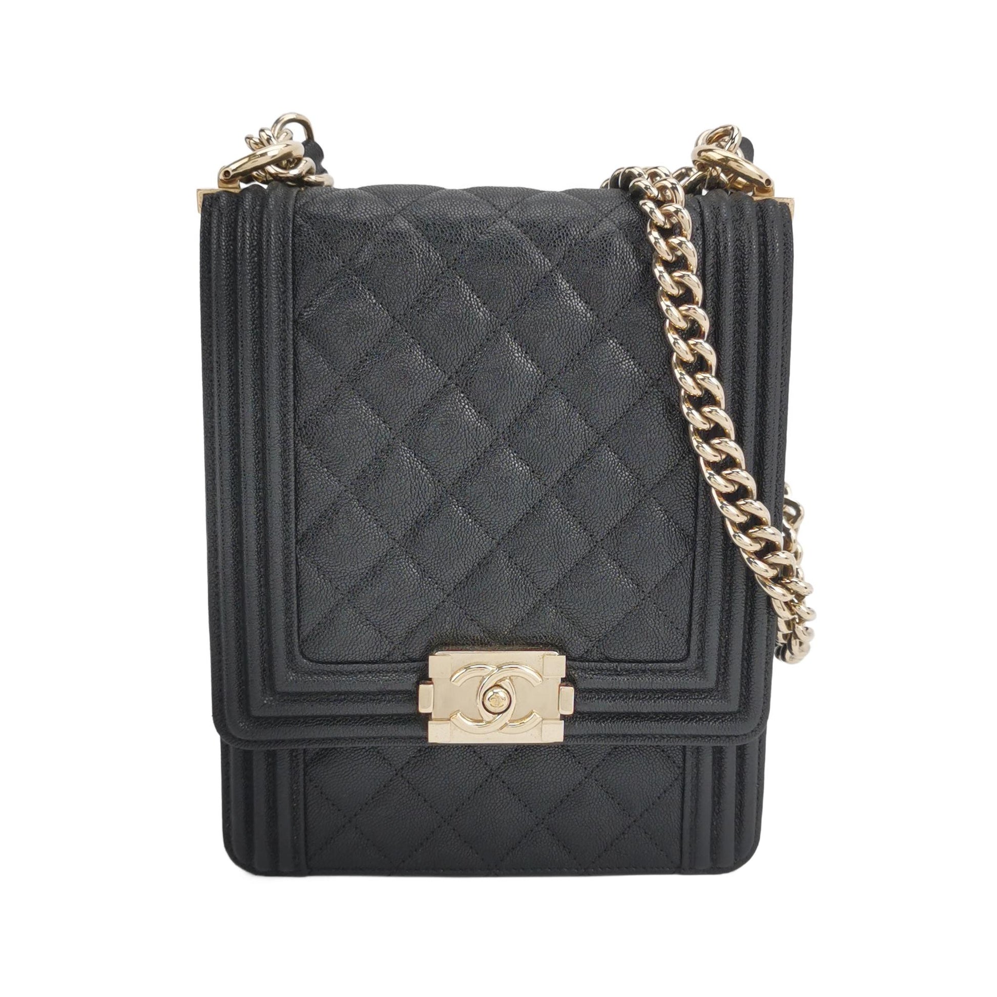Chanel North South Boy Bag Caviar
