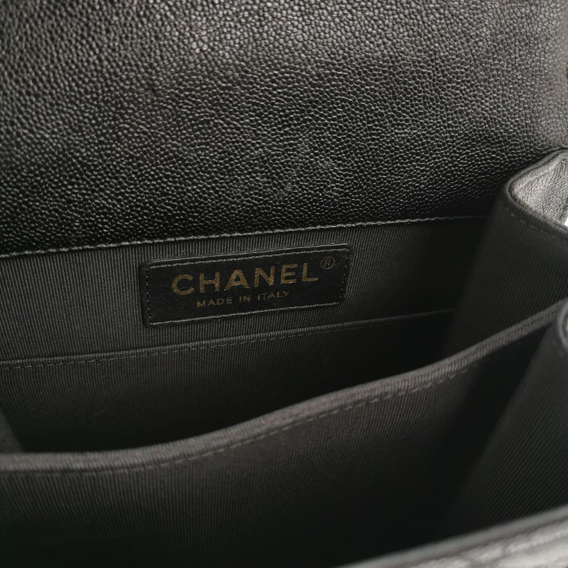 Chanel North South Boy Bag Caviar