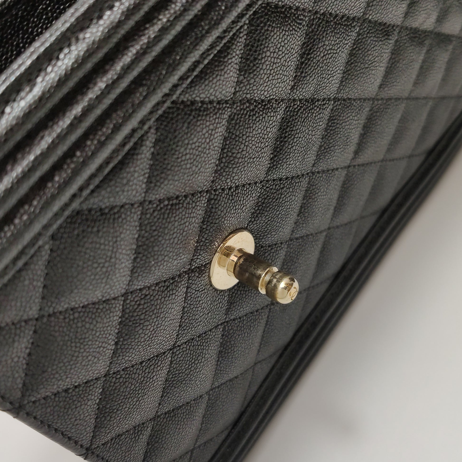 Chanel North South Boy Bag Caviar