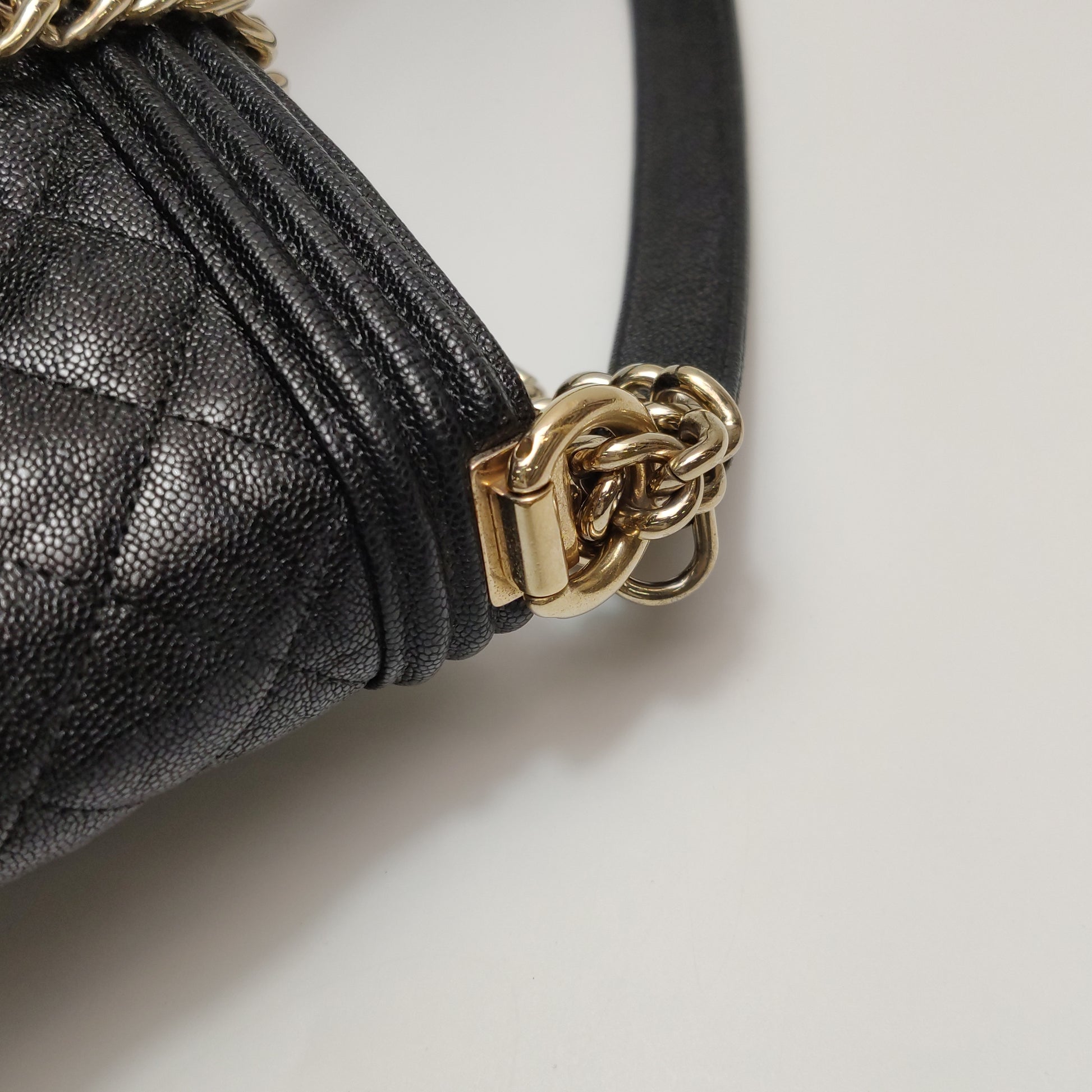 Chanel North South Boy Bag Caviar