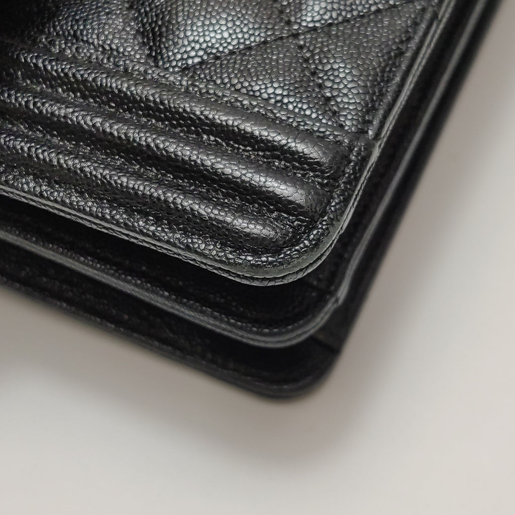 Chanel North South Boy Bag Caviar
