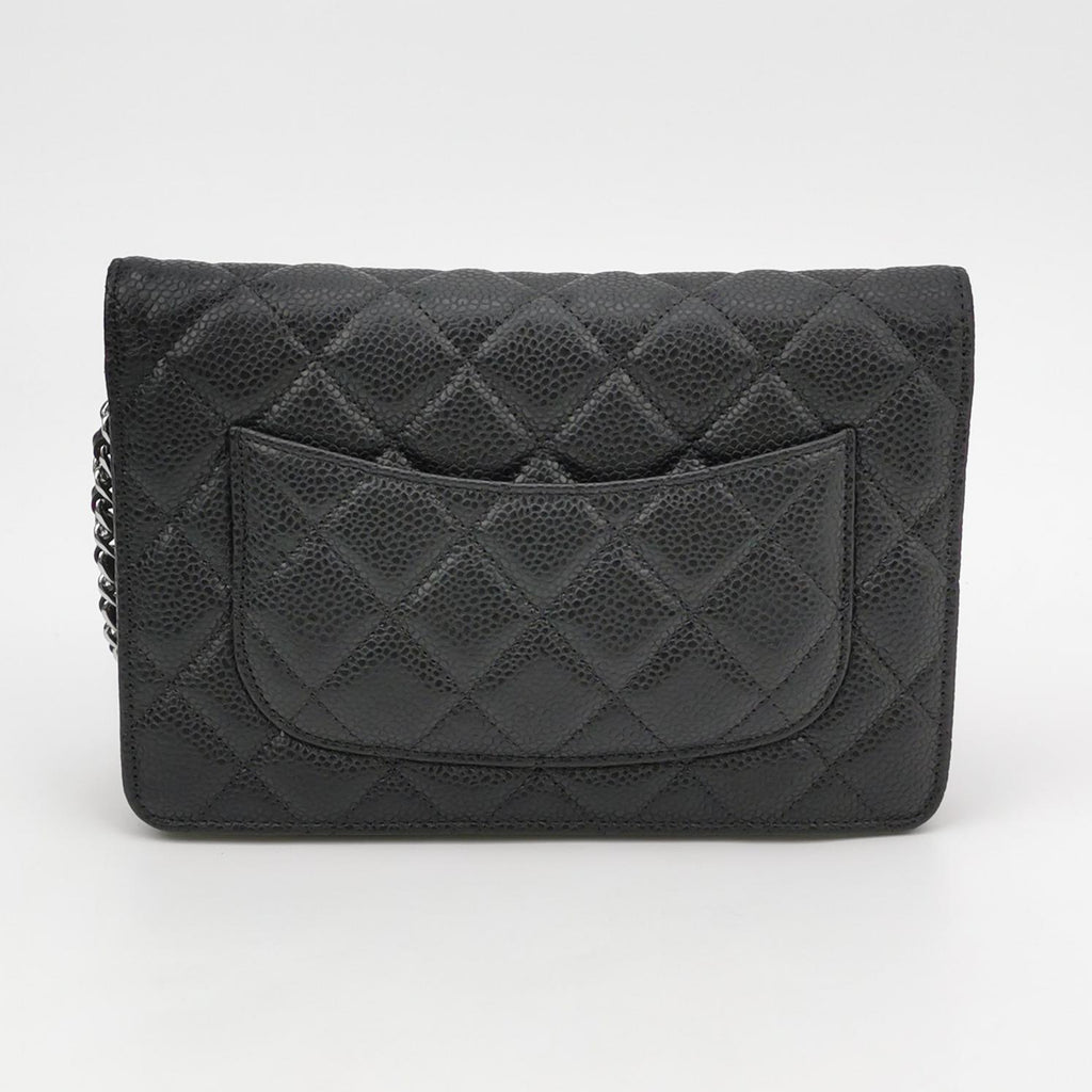 Chanel Wallet on Chain Caviar SHW