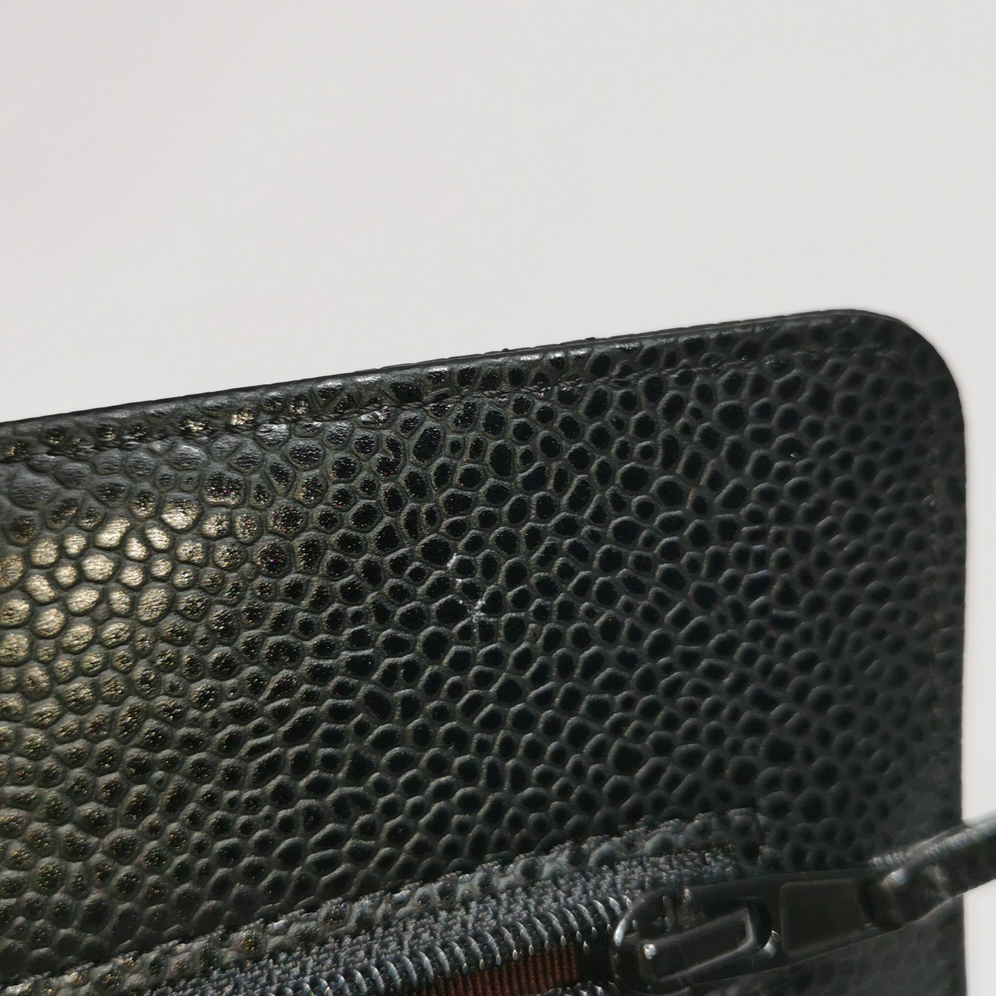 Chanel Wallet on Chain Caviar SHW