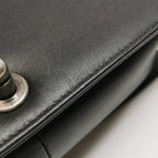 Chanel Boy Medium Chevron Black SHW