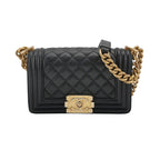 Chanel Boy Small Caviar Black