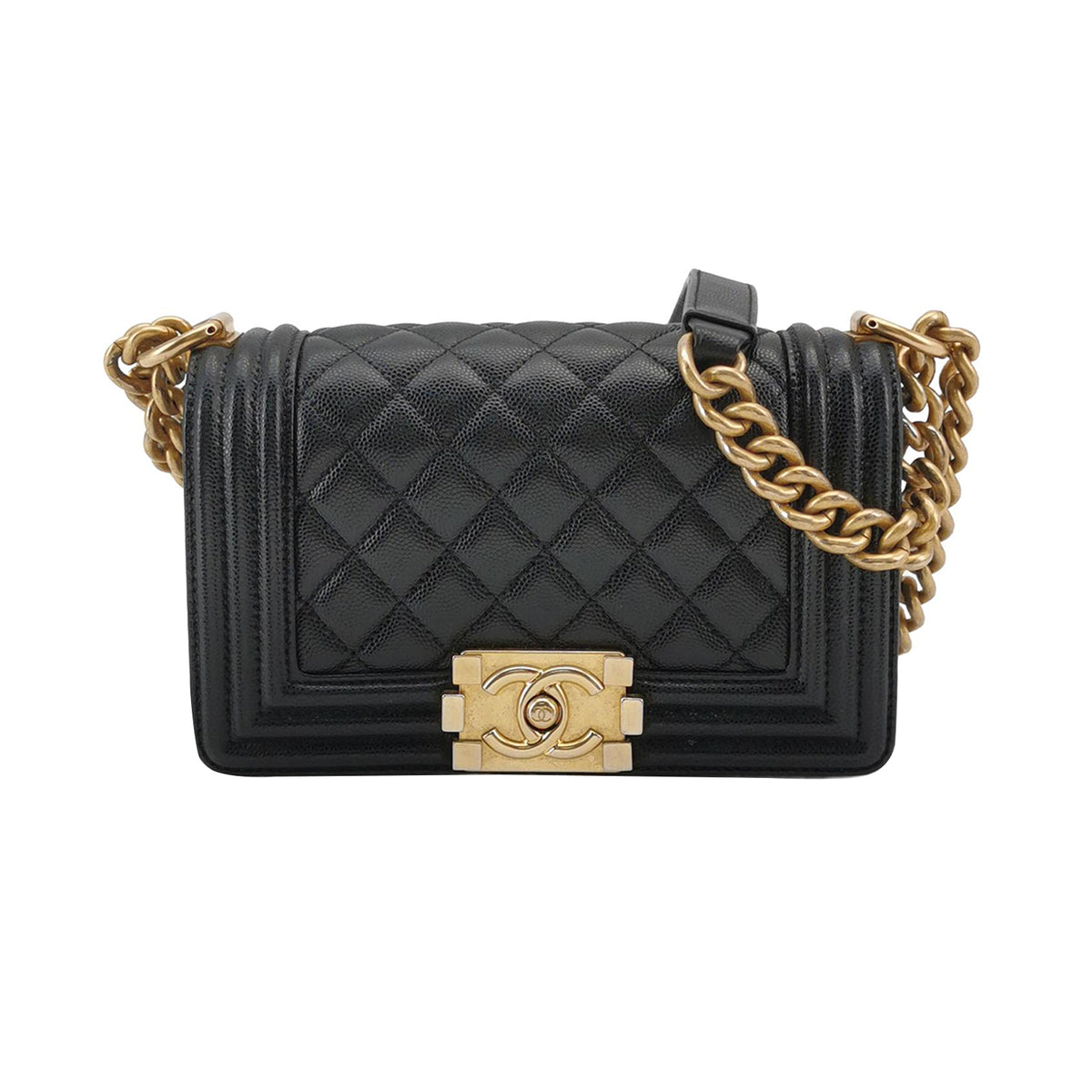 Chanel Boy Small Caviar Black