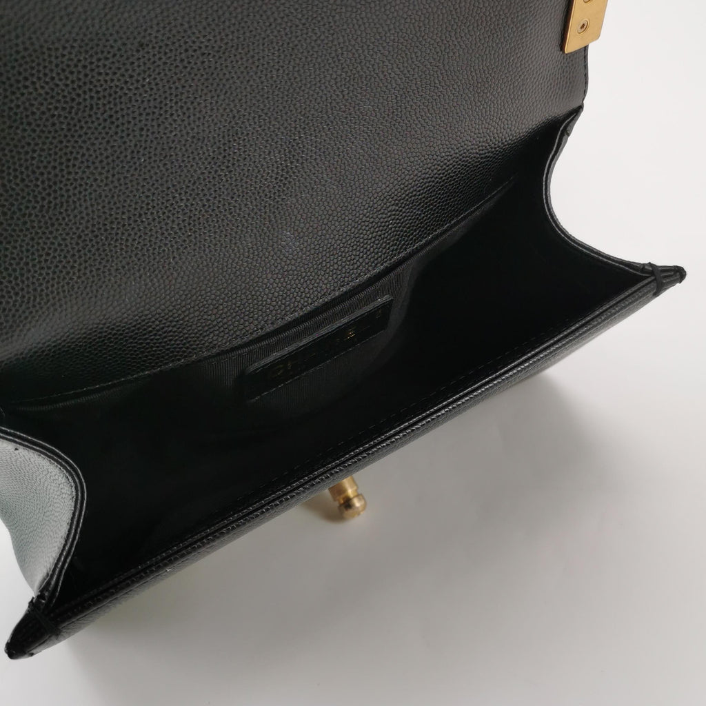 Chanel Boy Small Caviar Black