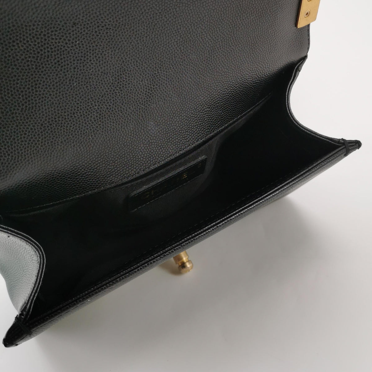 Chanel Boy Small Caviar Black