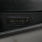 Chanel Boy Small Caviar Black