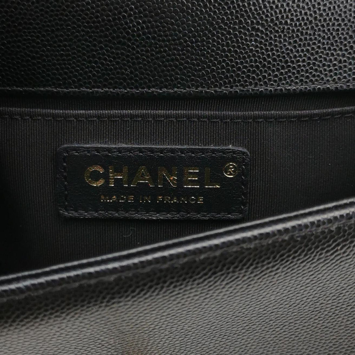 Chanel Boy Small Caviar Black