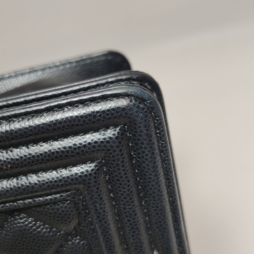 Chanel Boy Small Caviar Black