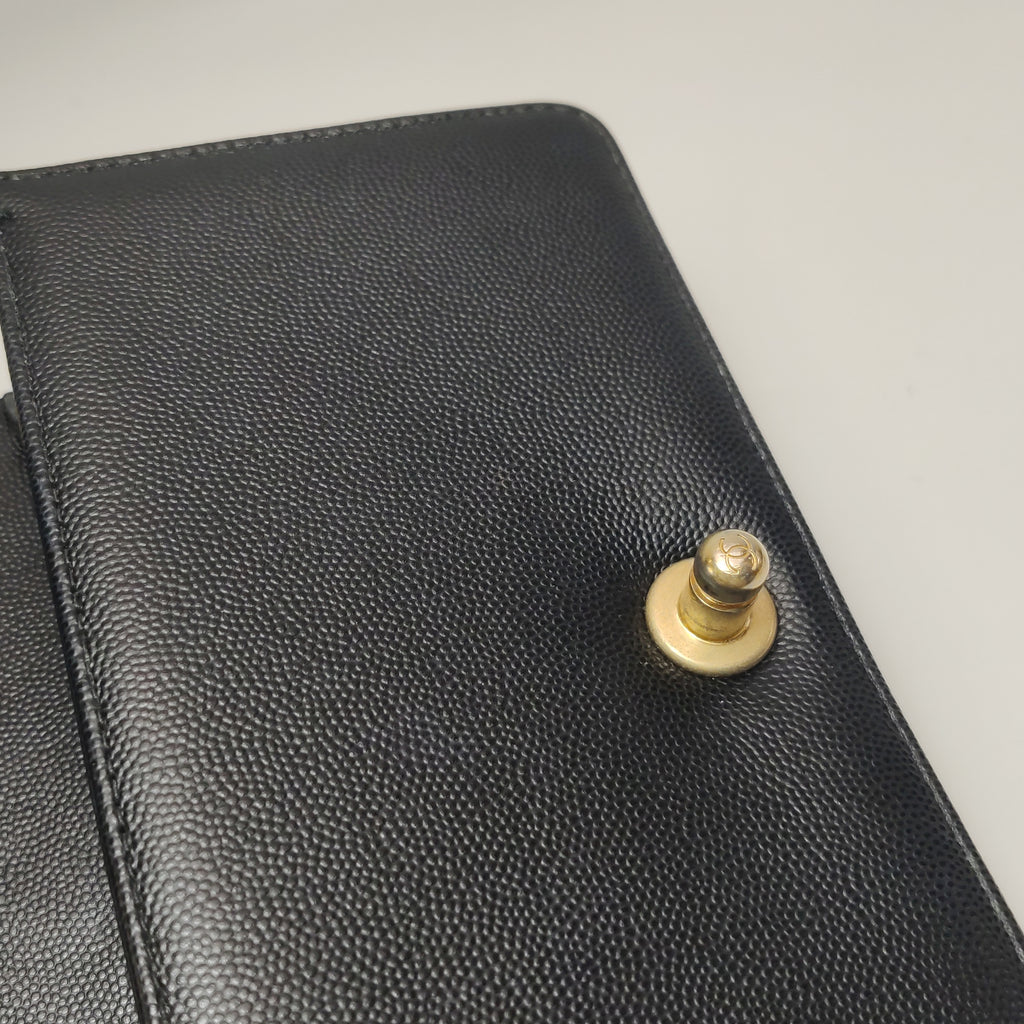 Chanel Boy Small Caviar Black