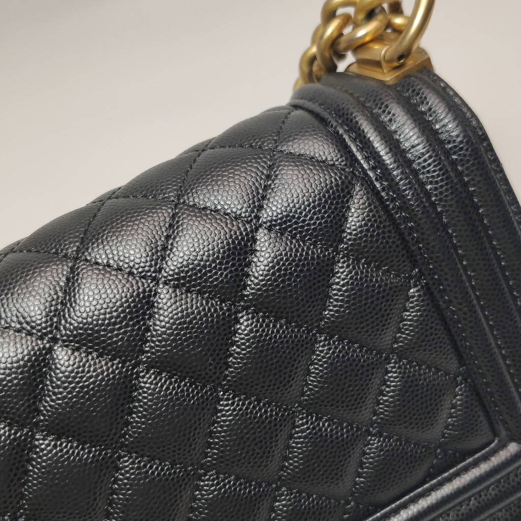Chanel Boy Small Caviar Black